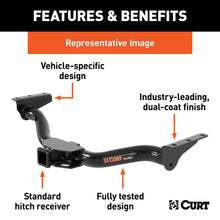 Load image into Gallery viewer, CURT 13613 Class 3 Trailer Hitch, 2" Receiver, Select Lincoln Nautilus