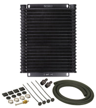 Load image into Gallery viewer, Derale 13615 21 Row Series 9000 Plate &amp; Fin Transmission Cooler Kit, 1/2" NPT