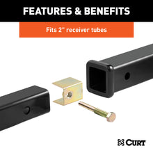 Load image into Gallery viewer, CURT 22321 CURT 22321 Anti-Rattle Hitch Pin Shim Device; Fits 2-Inch Receiver; 1/2-In Hole - Truck Part Superstore