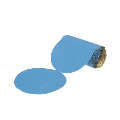 3M 36210 Stikit Blue Abrasive Disc Roll, 6 in, 320 Grade