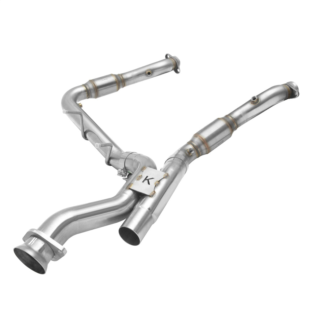 Kooks Custom Headers 13623300 3in. SS GREEN Catted Turbo Down Pipes. 2017-2020 F150 Raptor EcoBoost. for Select Ford F-150
