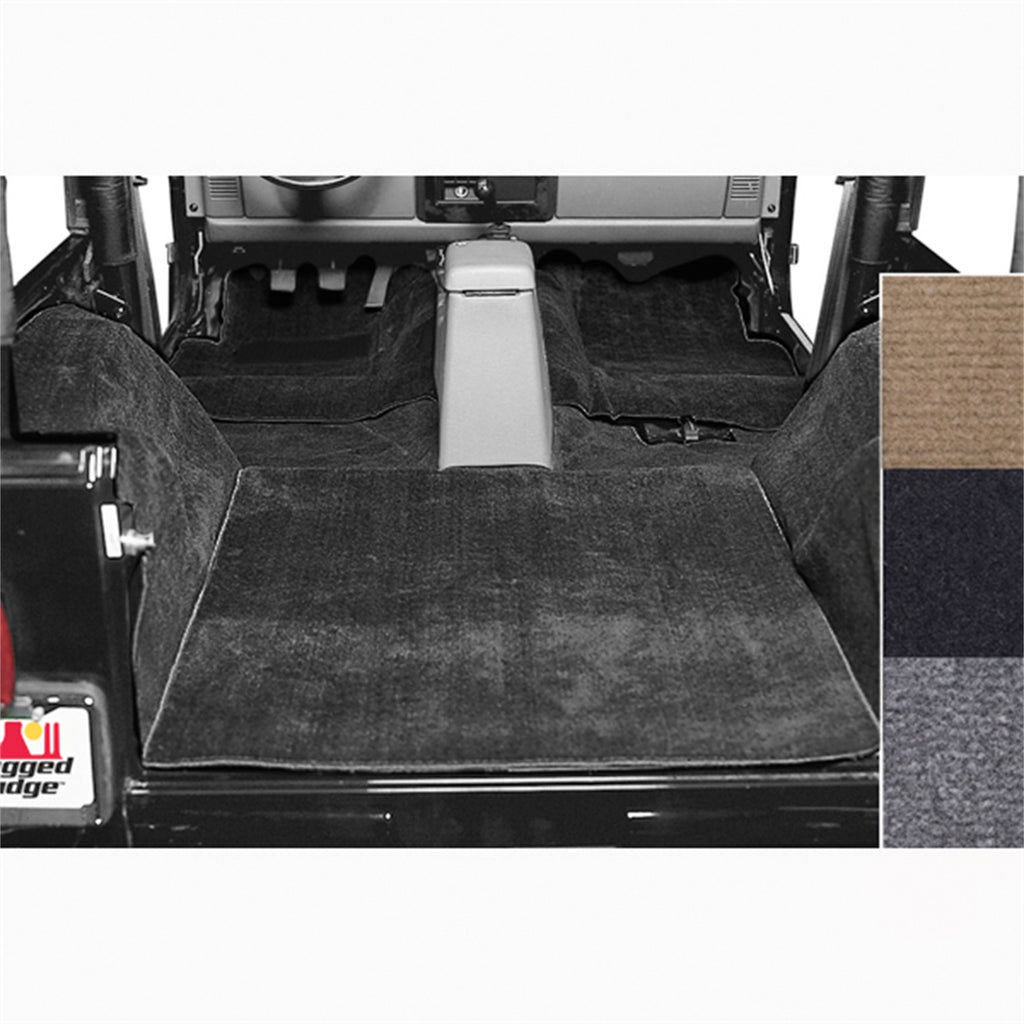 Rugged Ridge 13690.01 Deluxe Carpet Kit for Select Jeep CJ7, Jeep Wrangler