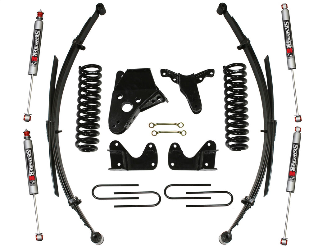 Skyjacker 136BHKS-M 6IN. 84-90 BROII SYS/H.D. BKTS for Select Ford Bronco II