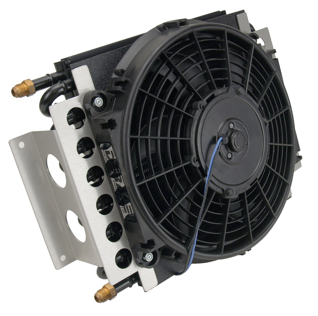 Derale 13700 16 Pass Electra-Cool Remote Fluid Cooler, -6AN for Select Chevrolet Astro, Chevrolet C10, Chevrolet C10 Suburban, Chevrolet C1500, Chevrolet C1500 Suburban, Chevrolet C20, Chevrolet C20 Suburban, Chevrolet C2500 Suburban, Chevrolet Cheyenne,