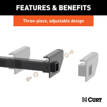 Load image into Gallery viewer, CURT 13702 Adjustable RV Trailer Hitch, 2" Receiver (Up to 51" Frames)