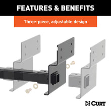 Load image into Gallery viewer, CURT 13703 Adjustable RV Trailer Hitch, 2" Receiver (Up to 72" Frames)