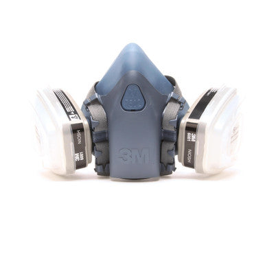 3M 37078 Professional Series Half Facepiece Paint Spray Packout, Medium