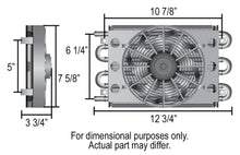 Load image into Gallery viewer, Derale 13730 6 Pass Econo-Cool Remote Fluid Cooler, 11/32"