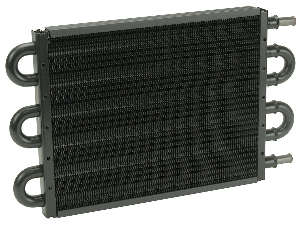 Derale 13731 6 Pass Econo-Cool Tube & Fin Replacement Cooler, 11/32" Barb Inlets