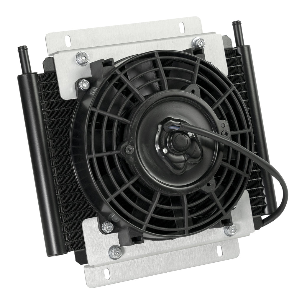Derale 13735 18 Pass Remote Fluid Cooler, 11/32" for Select Chevrolet Astro, Chevrolet C10, Chevrolet C10 Suburban, Chevrolet C1500, Chevrolet C1500 Suburban, Chevrolet C20, Chevrolet C20 Suburban, Chevrolet C2500 Suburban, Chevrolet Cheyenne, Chevrolet