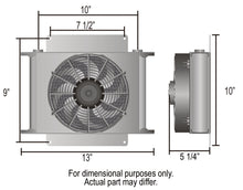 Load image into Gallery viewer, Derale 13764 25 Row Hyper-Cool Remote Cooler, 7/8-14 O-ring