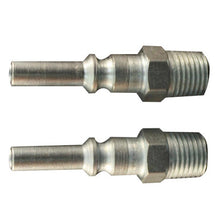Load image into Gallery viewer, Milton S-791 Air Plug Fitting Steel L-Style 1/4" MNPT For Quick And Reliable Pneumatic Connections
