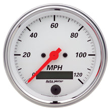 Load image into Gallery viewer, AutoMeter 1308 GAUGE KIT, 2 PC., QUAD &amp; SPEEDOMETER, 3 3/8", ARCTIC WHITE