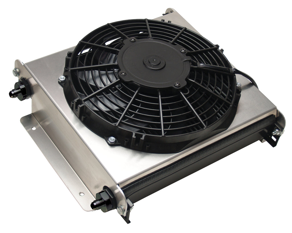 Derale 13870 40 Row Hyper-Cool Extreme Remote Cooler, -6AN
