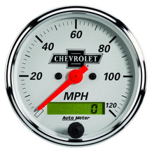 Load image into Gallery viewer, AutoMeter 1302-00408 GAUGE KIT, 5 PC., 3 1/8" &amp; 2 1/16", ELEC. SPEEDO., CHEVROLET HERITAGE BOWTIE