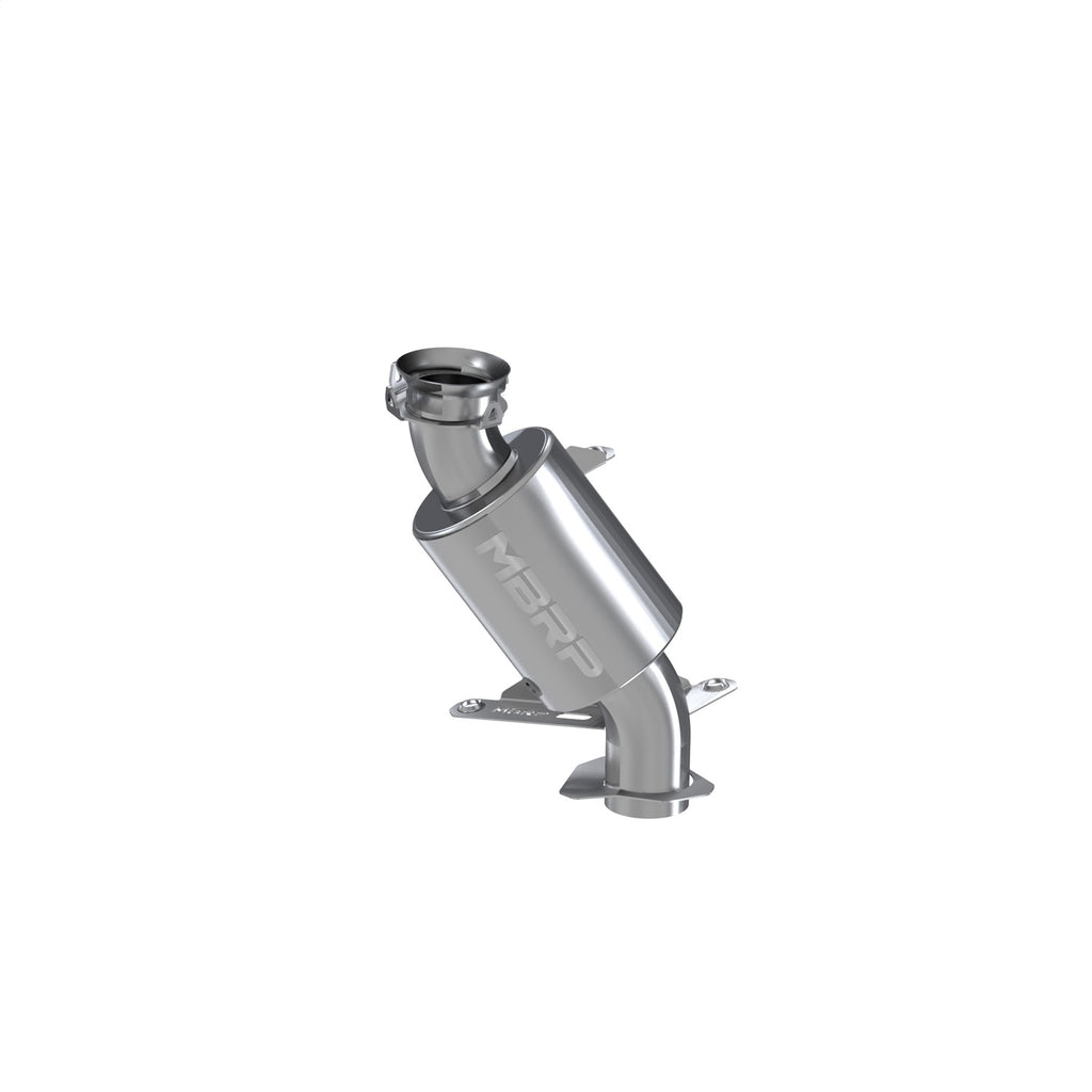 MBRP Exhaust 138T307 Snowmobile Trail Muffler for Select Ski-Doo Freeride E-TEC 850 Turbo 146, Ski-Doo Freeride E-TEC 850 Turbo 154, Ski-Doo Freeride E-TEC 850 Turbo 165, Ski-Doo Summit X E-TEC 850 Turbo 154, Ski-Doo Summit X E-TEC 850 Turbo 165, Ski-Doo