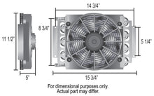 Load image into Gallery viewer, Derale 13900 16 Pass Electra-Cool Remote Transmission Cooler Kit, -6AN Inlets for Select Buick Estate Wagon, Buick Roadmaster, Chevrolet Blazer, Chevrolet Chevy Pickup, Chevrolet El Camino, Chevrolet Equinox, Chevrolet G10, Chevrolet K10, Chevrolet K10
