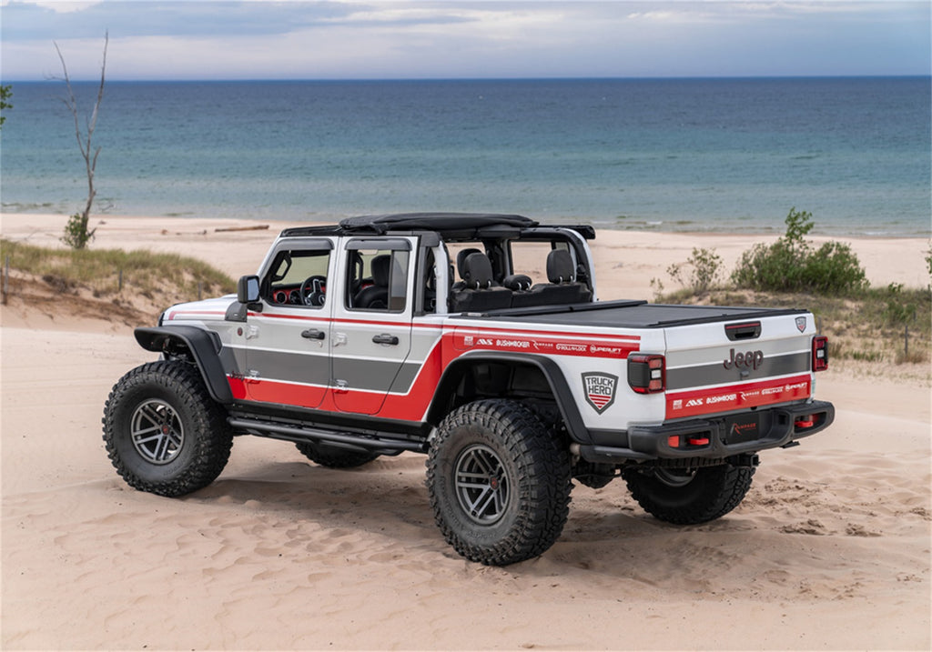 Rampage 139035 Trailview Frameless Soft Top for Select Jeep Gladiator