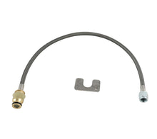 Load image into Gallery viewer, McLeod 139204-03 Stainless Steel Braided Line: Quick Disconnect Male End To -4 AN: 3 in.