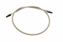McLeod 139253 Stainless Steel Braided Line: Double -4 AN: Female: 30 in. for Select Ford Mustang