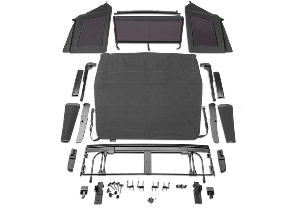 Rampage 139335 Trailview Frameless Soft Top for Select Jeep Wrangler