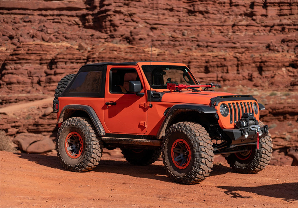 Rampage 139335 Trailview Frameless Soft Top for Select Jeep Wrangler