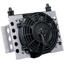 Load image into Gallery viewer, Derale 13950 15 Row Atomic Cool Plate &amp; Fin Remote Transmission Cooler Kit, -6AN for Select Chevrolet Astro, Chevrolet C10, Chevrolet C10 Suburban, Chevrolet C1500, Chevrolet C1500 Suburban, Chevrolet C20, Chevrolet C20 Suburban, Chevrolet C2500