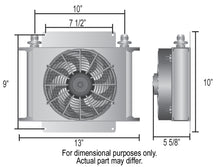Load image into Gallery viewer, Derale 13960 25 Row Hyper-Cool Remote Transmission Cooler Kit, -6AN for Select AM General Hummer, Cadillac Escalade, Cadillac Escalade ESV, Cadillac Escalade EXT, Chevrolet Avalanche, Chevrolet Avalanche 1500, Chevrolet Avalanche 2500, Chevrolet C10,