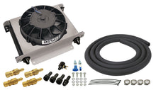 Load image into Gallery viewer, Derale 13960 25 Row Hyper-Cool Remote Transmission Cooler Kit, -6AN for Select AM General Hummer, Cadillac Escalade, Cadillac Escalade ESV, Cadillac Escalade EXT, Chevrolet Avalanche, Chevrolet Avalanche 1500, Chevrolet Avalanche 2500, Chevrolet C10,