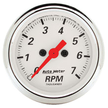 Load image into Gallery viewer, AutoMeter 1397 GAUGE, TACHOMETER, 2 1/16", 7K RPM, IN-DASH, ARCTIC WHITE
