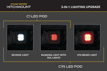 Load image into Gallery viewer, Diode Dynamics DD7647 Allows you to mount a C1R LED pod in the Toyota Tacoma trailer hitch receiver.