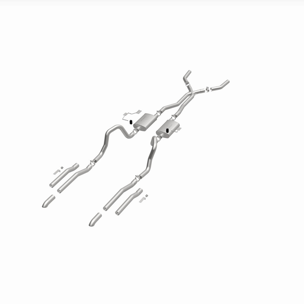 MagnaFlow Exhaust Products 19303 Street Series Polished System for Select Chrysler Cordoba, Dodge 330, Dodge 440, Dodge Charger, Dodge Coronet, Dodge Dart, Dodge Magnum, Dodge Monaco, Dodge Polara, Plymouth Belvedere, Plymouth Fury, Plymouth GTX,