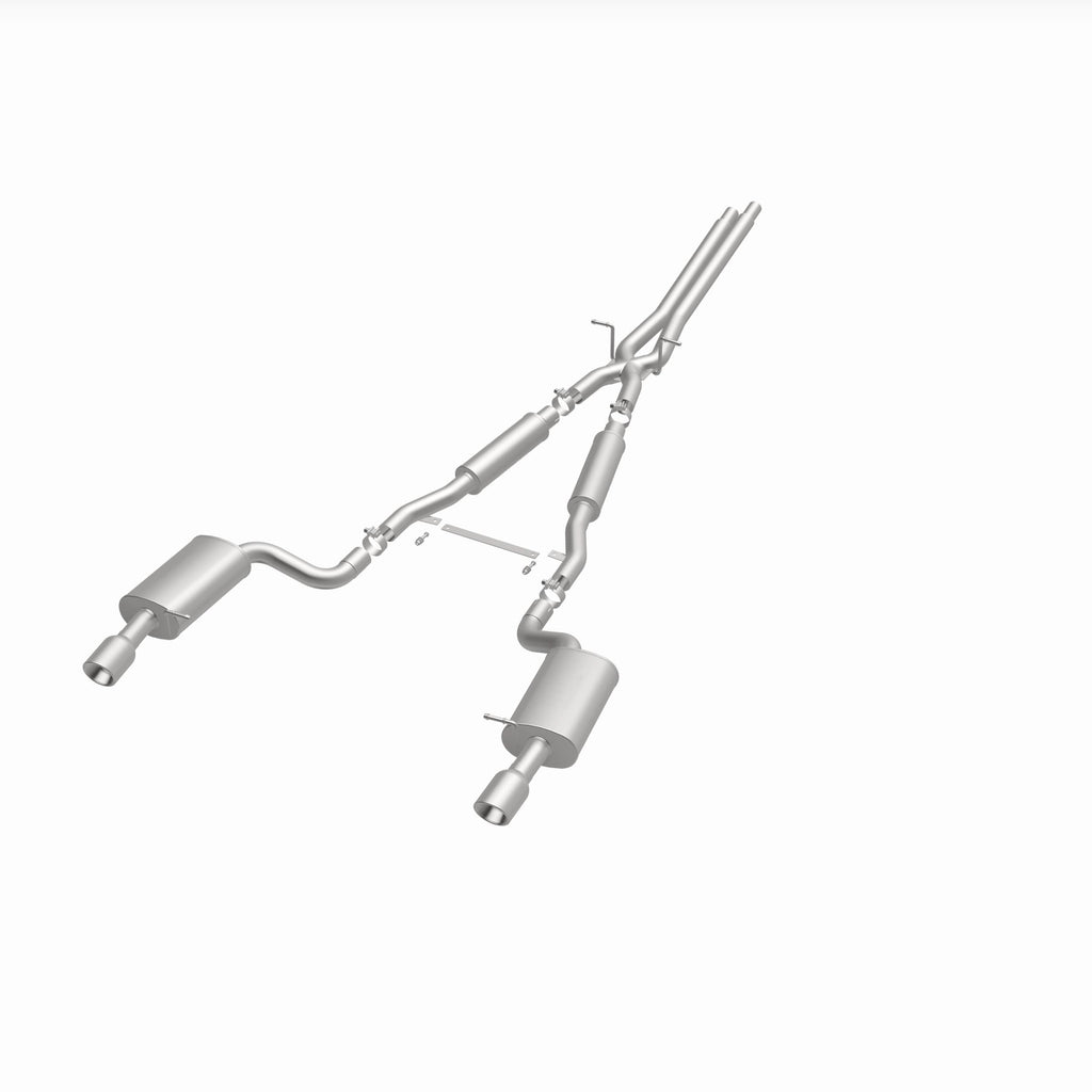 MagnaFlow Exhaust Products 16493 Touring Series Polished Cat-Back System for Select Audi A6 Quattro