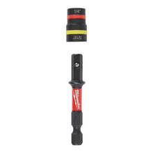 Load image into Gallery viewer, Milwaukee 49-66-4542 SHOCKWAVE Impact Duty 1/4” and 5/16” x 2-1/4” QUIK-CLEAR 2-in-1 Magnetic Nut Driver