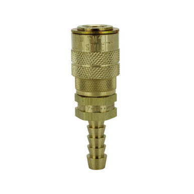 Milton 717-6 Industrial Air Coupler Hose Barb Fitting, M-Style 3/8-In I.D. Hose Barb Fitting