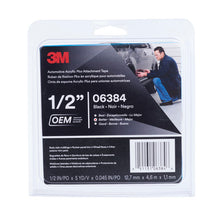 Load image into Gallery viewer, 3M 06384 Automotive Acrylic Plus Attachment Tape, Black, 1.12 mm, 1/2 in x 5 yd