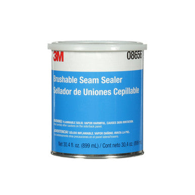 3M 08656 Brushable Seam Sealer, 1 Quart, 946 mL