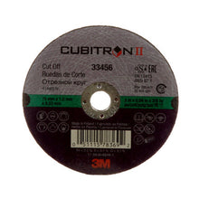 Load image into Gallery viewer, 3M 33456 Cubitron II Cut-Off Wheel, 75 mm x 1 mm x 9.53 mm (3 in x .04 in x 3/8 in)