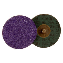Load image into Gallery viewer, 3M 33389 Cubitron II Roloc Fibre Disc 786C, 3 in (75 mm), 36+