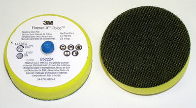3M 14736 Finesse-it Roloc Finishing Disc Pad U, 3 in Firm