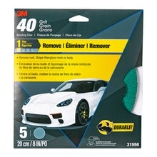 Load image into Gallery viewer, 3M 31550 Green Corps Sanding Disc with Stikit Attachment, 8 in, 40 grit