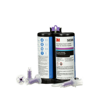 3M 58308 Heavy-Bodied Seam Sealer, 600 mL DMS Cartridge