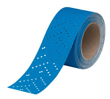 3M 36196 Hookit Blue Abrasive Sheet Roll Multi-hole, 400, 2.75 in x 13 y