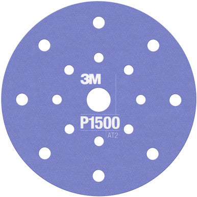 3M 34805 Hookit Flexible Abrasive Disc 270J, 6 in, Dust Free, P1500