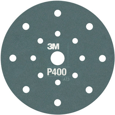 3M 34800 Hookit Flexible Abrasive Disc 270J, 6 in, Dust Free, P400