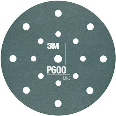 3M 34801 Hookit Flexible Abrasive Disc 270J, 6 in, Dust Free, P600