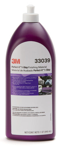 3M 33039 Perfect-It 1-Step Finishing Material, 1 qt (32 fl oz)