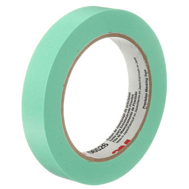 3M 06526 Precision Masking Tape, 3/4 in x 60 yds