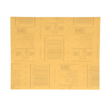 Load image into Gallery viewer, 3M 02536 Gold Abrasive Sheet, P800 grade, 9 in x 11 in