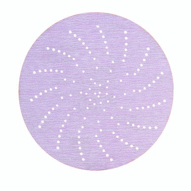 3M 30472 Hookit Purple Clean Sanding Disc 334U, 5 in, P500 grade